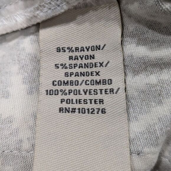 eci New York Brown & Cream Boho Print Zip Ankle Skinny Pants, 8 - Picture 9 of 11